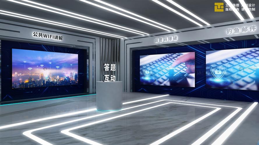 谷安天下网络安全展厅